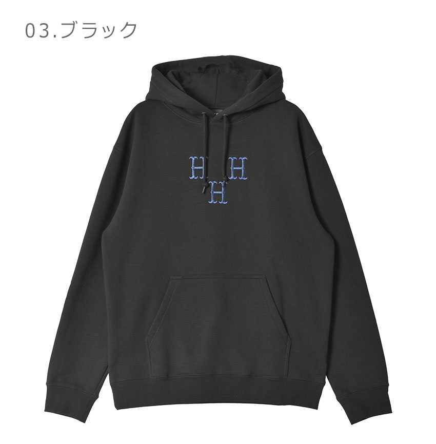HUF（ハフ） パーカー メンズ HUF PF00615 ブラウン 茶 ブラック 黒