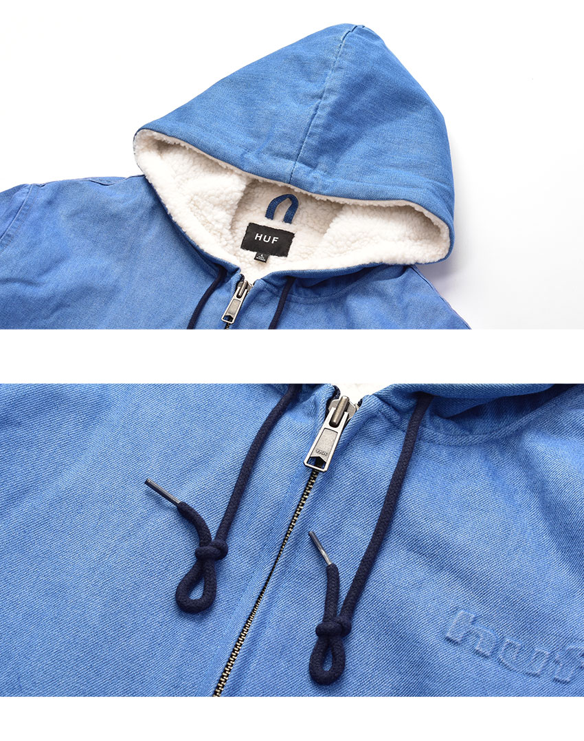 HUF（ハフ） 送料無料 アウター メンズ レディース COLTON HOODED ZIP