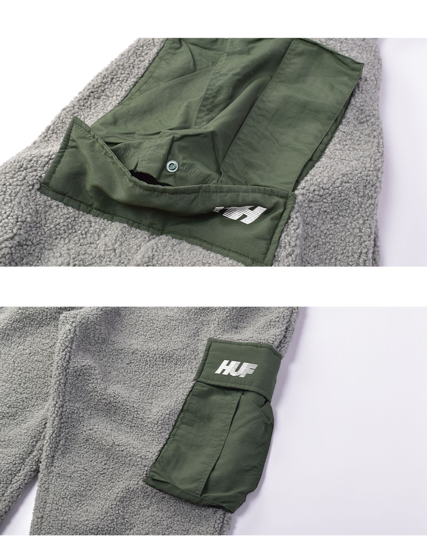 送料無料 ハフ ボトムス メンズ レディース FORT POINT SHERPA PANT