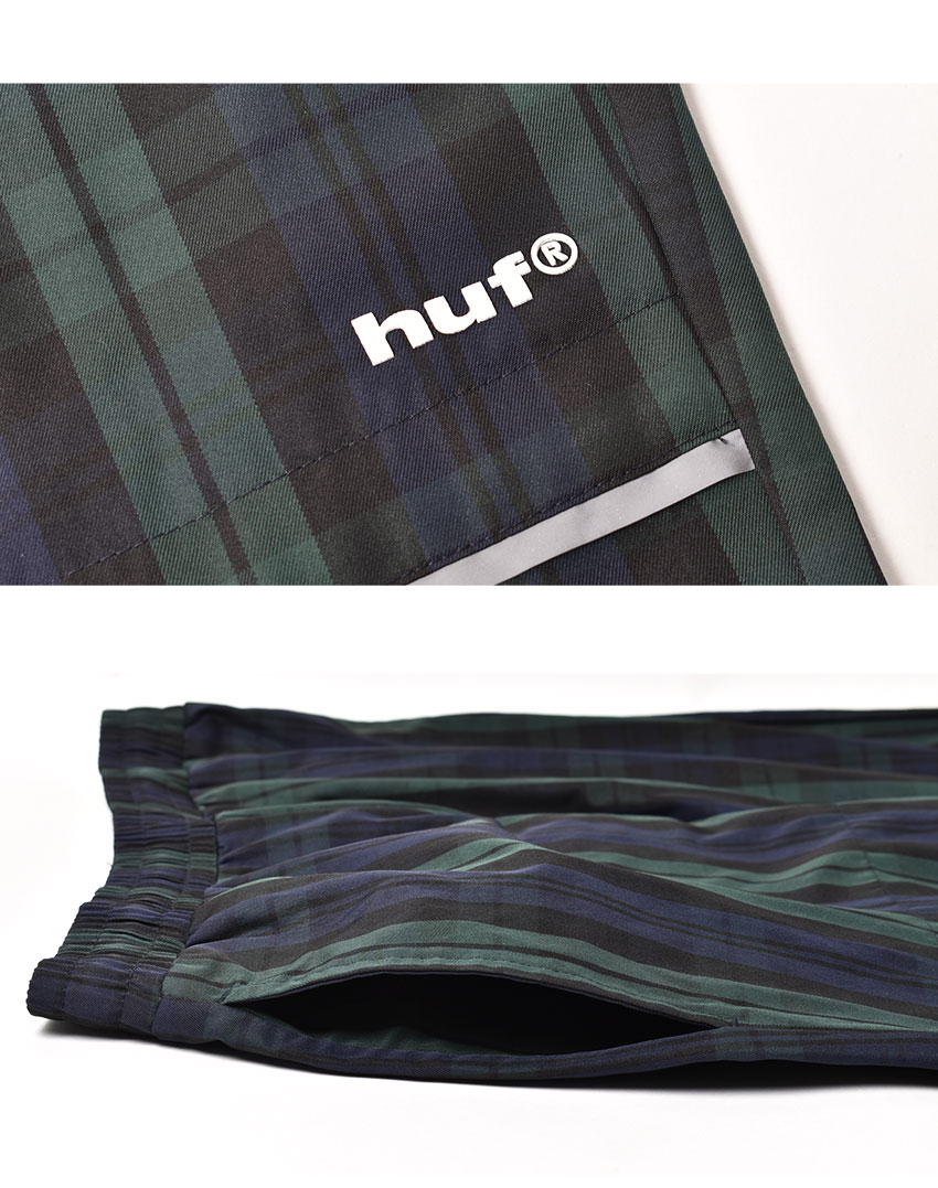HUF SALE ハフ ボトムス メンズ CAMDEN PLAID TRACK PANT