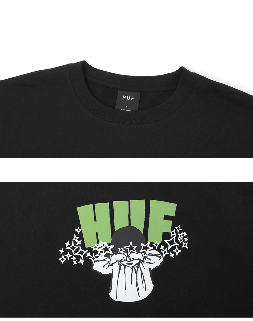 【★超美品★】HUF ハフ スウェットシャツ HUF（ハフ） スウェットシャツ メンズ DAZED CREWNECK HUF PF00761