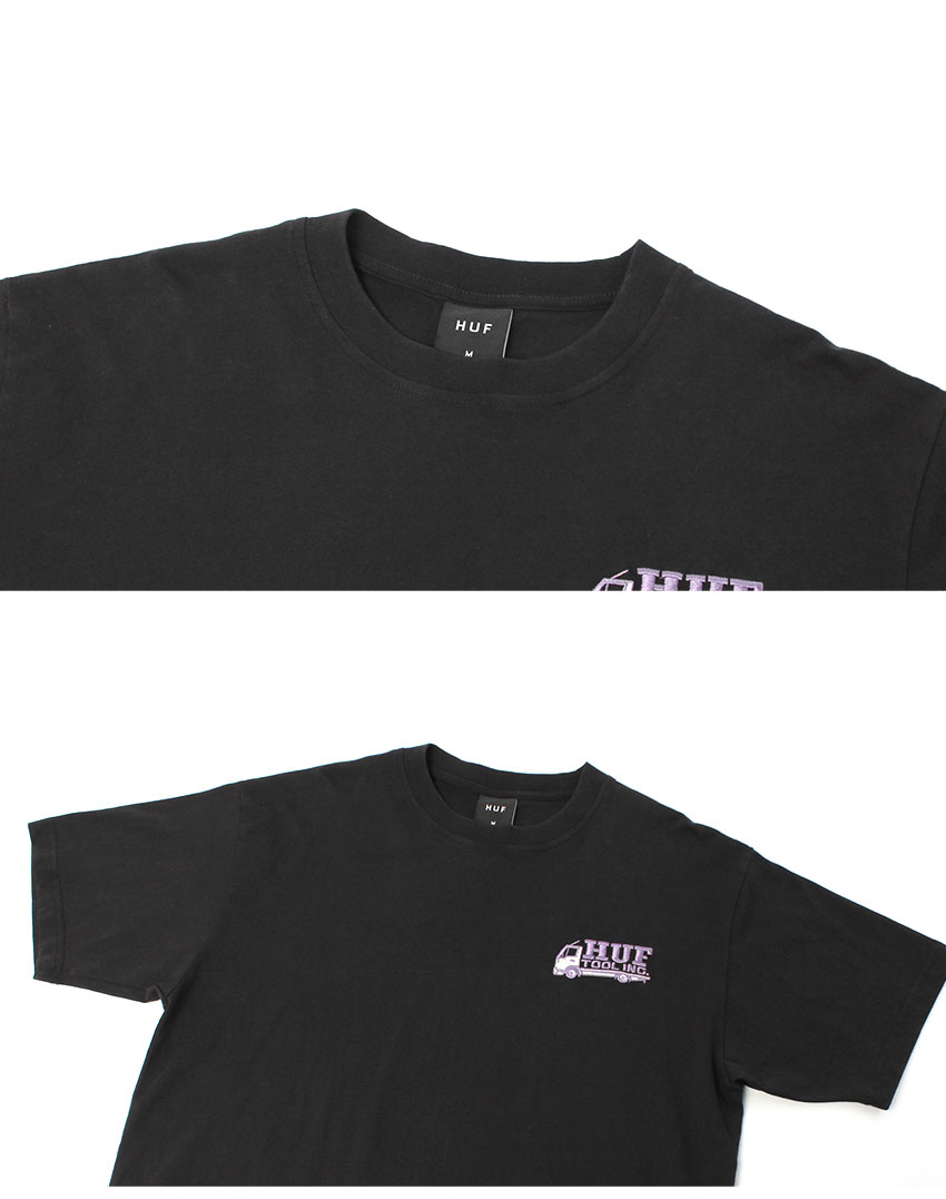 HUF（ハフ） 半袖Tシャツ メンズ TOOL INC S／S WASHED TEE HUF