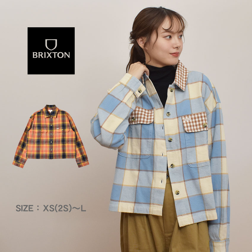 BRIXTON 送料無料 ブリクストン カジュアルシャツ レディース