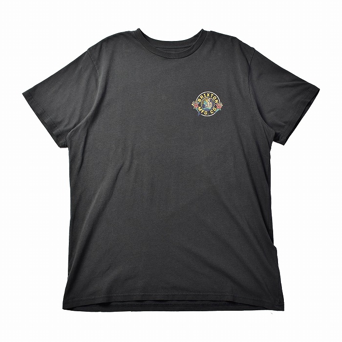SALE （ゆうパケット送料無料） ブリクストン 半袖Tシャツ メンズ BRIXTON 16847  ウエア 半袖 ロゴ クルーネック プリント ワンポイント 父の日｜z-craft｜02