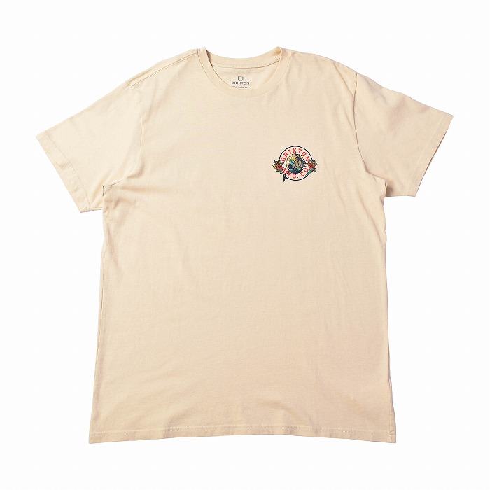 SALE （ゆうパケット送料無料） ブリクストン 半袖Tシャツ メンズ BRIXTON 16847  ウエア 半袖 ロゴ クルーネック プリント ワンポイント 父の日｜z-craft｜03