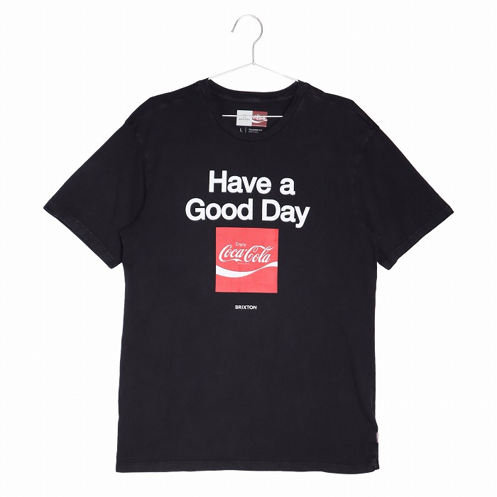 （ゆうパケット送料無料） ブリクストン 半袖Tシャツ メンズ COCA-COLA GOOD DAY S／S TLRT BRIXTON 16888  ウエア 半袖 Tシャツ 父の日｜z-craft｜03