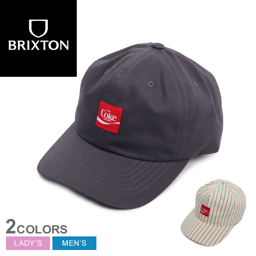 送料無料 ブリクストン 帽子 メンズ レディース COCA-COLA DELIVERY LP CAP BRIXTON 11389 ベージュ  ユニセックス キャップ