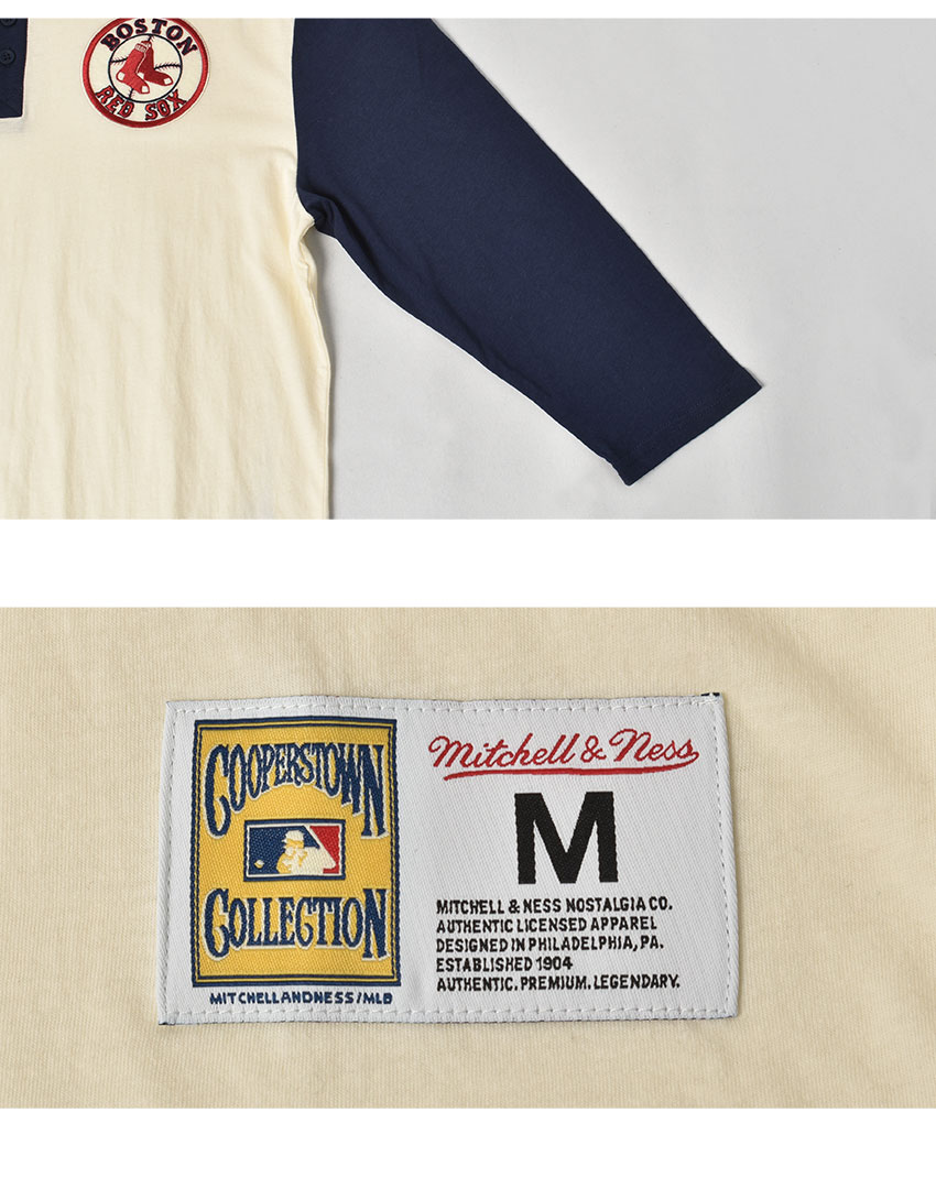 Mitchell&Ness 送料無料 ミッチェルアンドネス ヘンリーシャツ