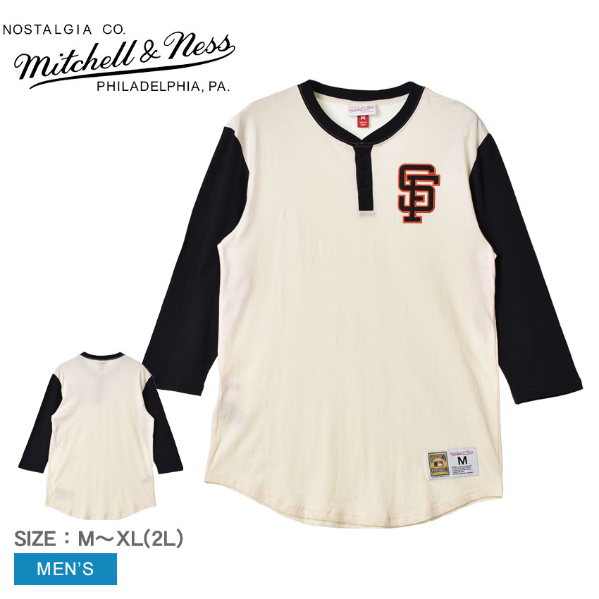 ミッチェル&amp;ネス　AUTHENTIC MATT　GIANTS　ベースボールシャツ mastermind JAPAN 【値下げ】Mastermind JAPAN×Mitchell ＆ Ness