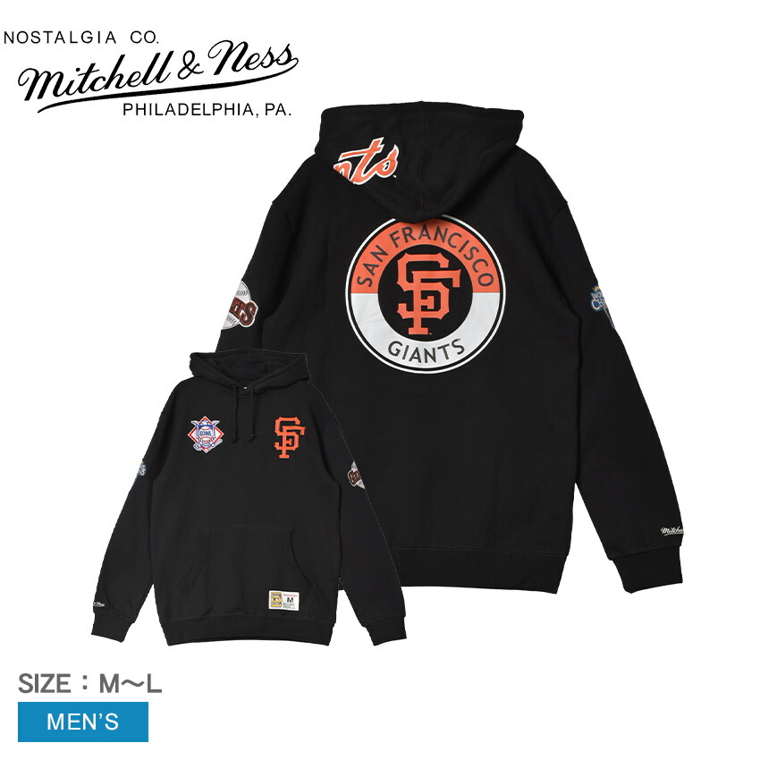 Mitchell&Ness（ミッチェルアンドネス） プルオーバーパーカー メンズ