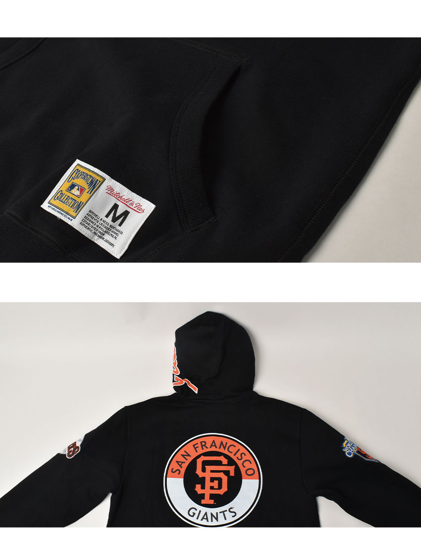 Mitchell&Ness（ミッチェルアンドネス） プルオーバーパーカー メンズ
