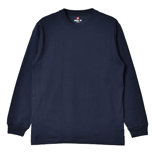 （ネコポス配送） ヘインズ 長袖Ｔシャツ メンズ BEEFY ロングスリーブTシャツ HANES H5186 ホワイト 白 グレー ネイビー ブラック 黒 トップス 爆買 | Hanes | 05