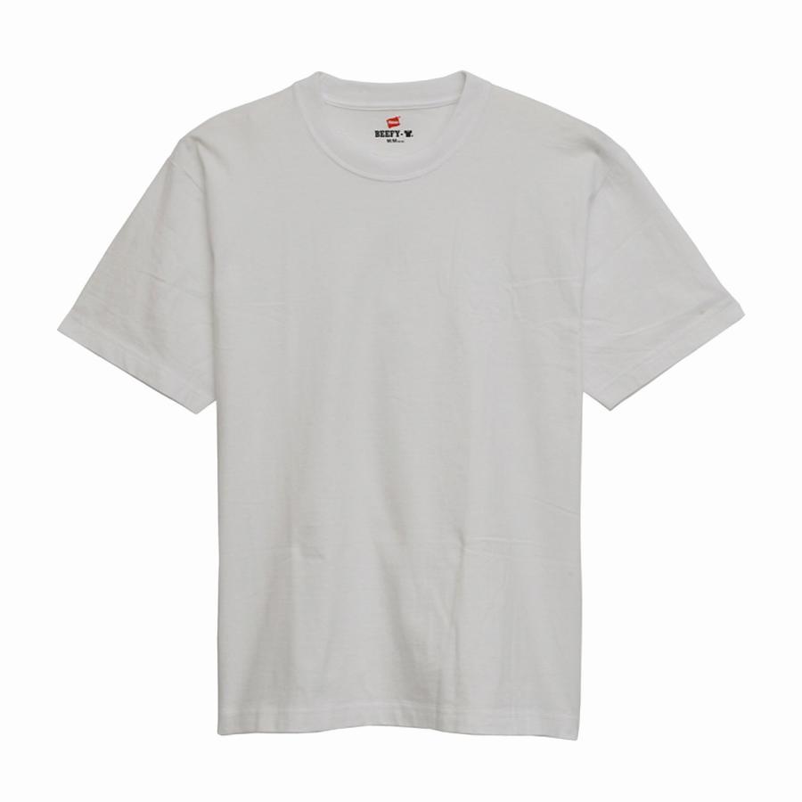 （ゆうパケット可） ヘインズ 半袖Tシャツ メンズ ビーフィーT Tシャツ HANES H5180 ブラック 黒 ホワイト 白 トップス インナー ショートスリーブ｜z-craft｜02