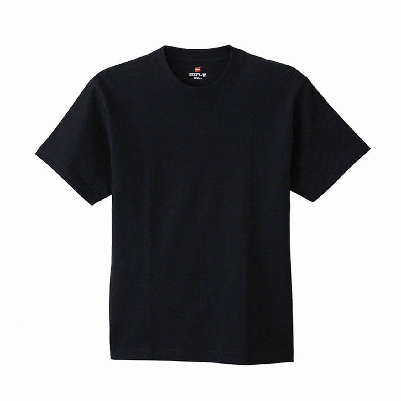 （ゆうパケット可） ヘインズ 半袖Tシャツ メンズ ビーフィーT Tシャツ HANES H5180 ブラック 黒 ホワイト 白 トップス インナー ショートスリーブ 父の日｜z-craft｜04