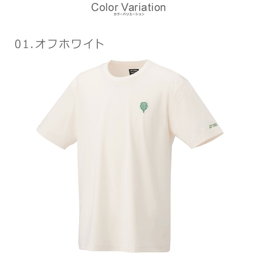 YONEX（ヨネックス） ゲームシャツ メンズ YONEX 16702NY ホワイト 白