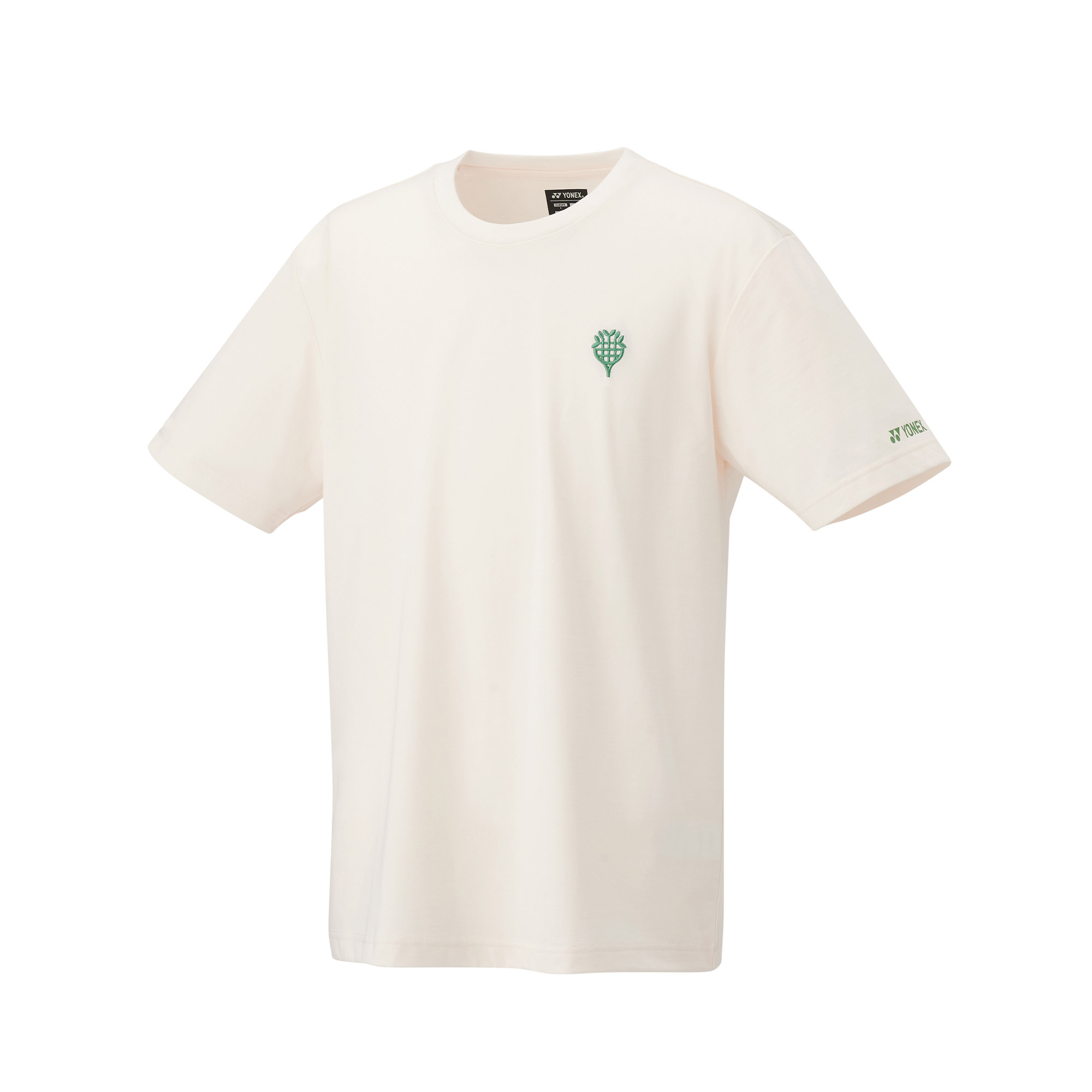 ヨネックス ゲームシャツ メンズ ユニTシャツ YONEX 16702NY ホワイト 白 ブラウン ...