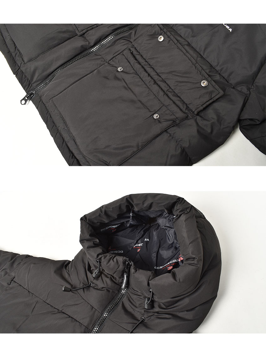 送料無料 DCシューズ ダウンジャケット メンズ 22 DOWN HOODED JACKET