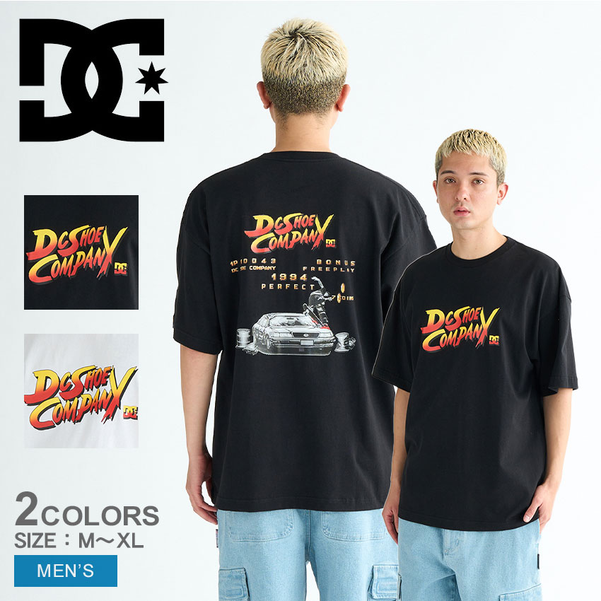 00s DCSHOE CO USA 2点セット デカロゴプリント Tシャツ 2418-0167-1.jpg