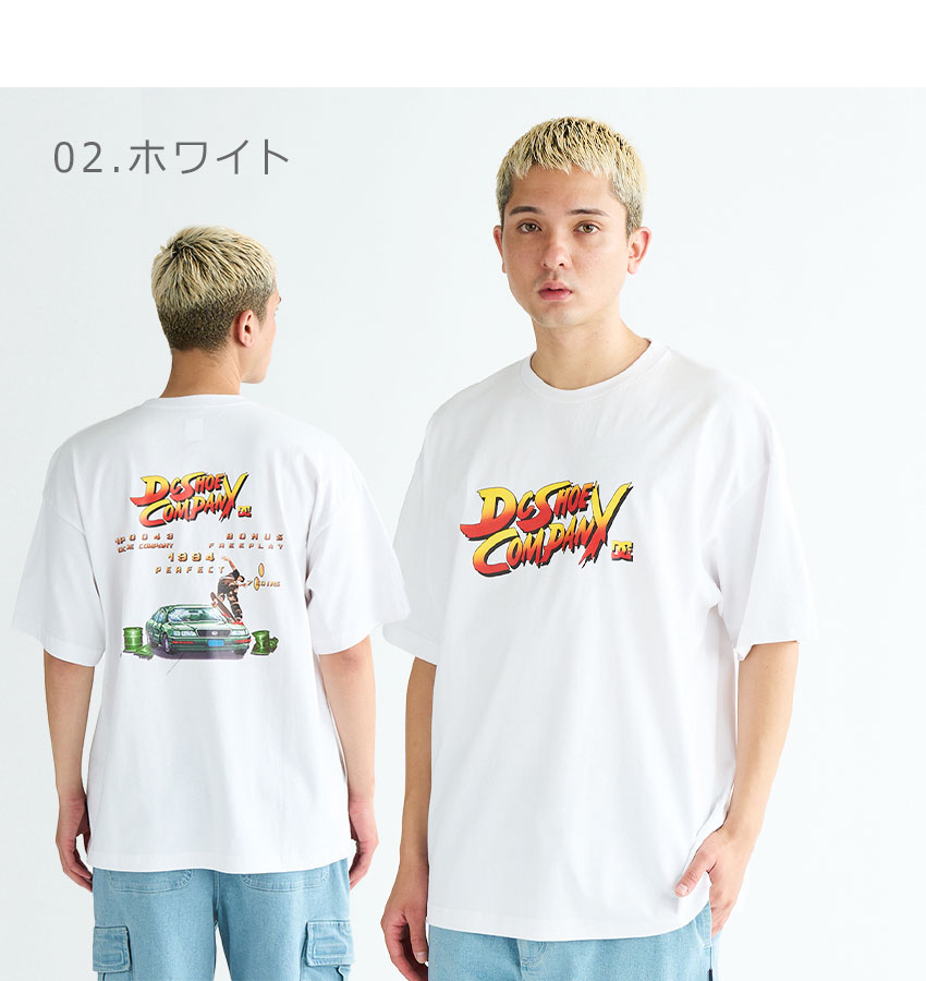 DC SHOES DCシューズ 半袖Tシャツ メンズ DC半袖バックプリントT
