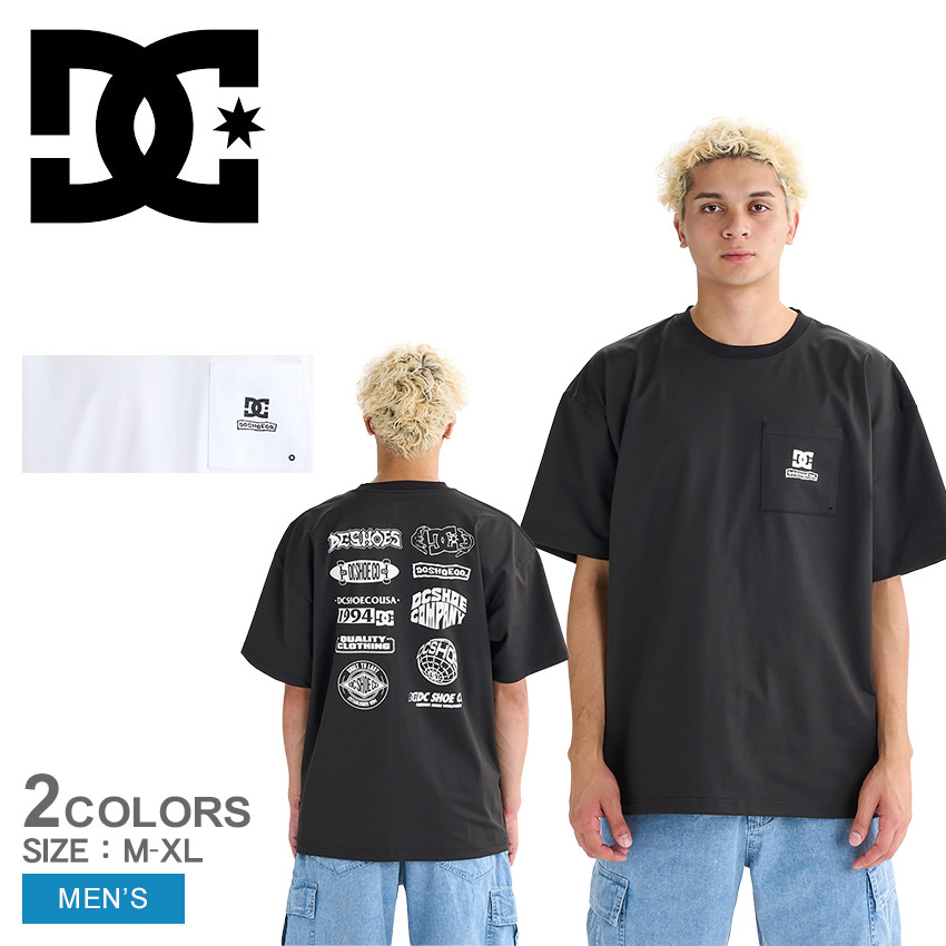 Véritécœur 半袖Tシャツ ホワイト ブラック セット DC SHOES（ディーシーシューズ） DCシューズ 半袖Tシャツ メンズ 25