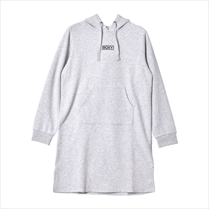 ロキシー 長袖ワンピース レディース JIVY DRESS ROXY RDR214043 グレー ブラック 黒 テラコッタ ブラウン スウェット トップス｜z-craft｜02