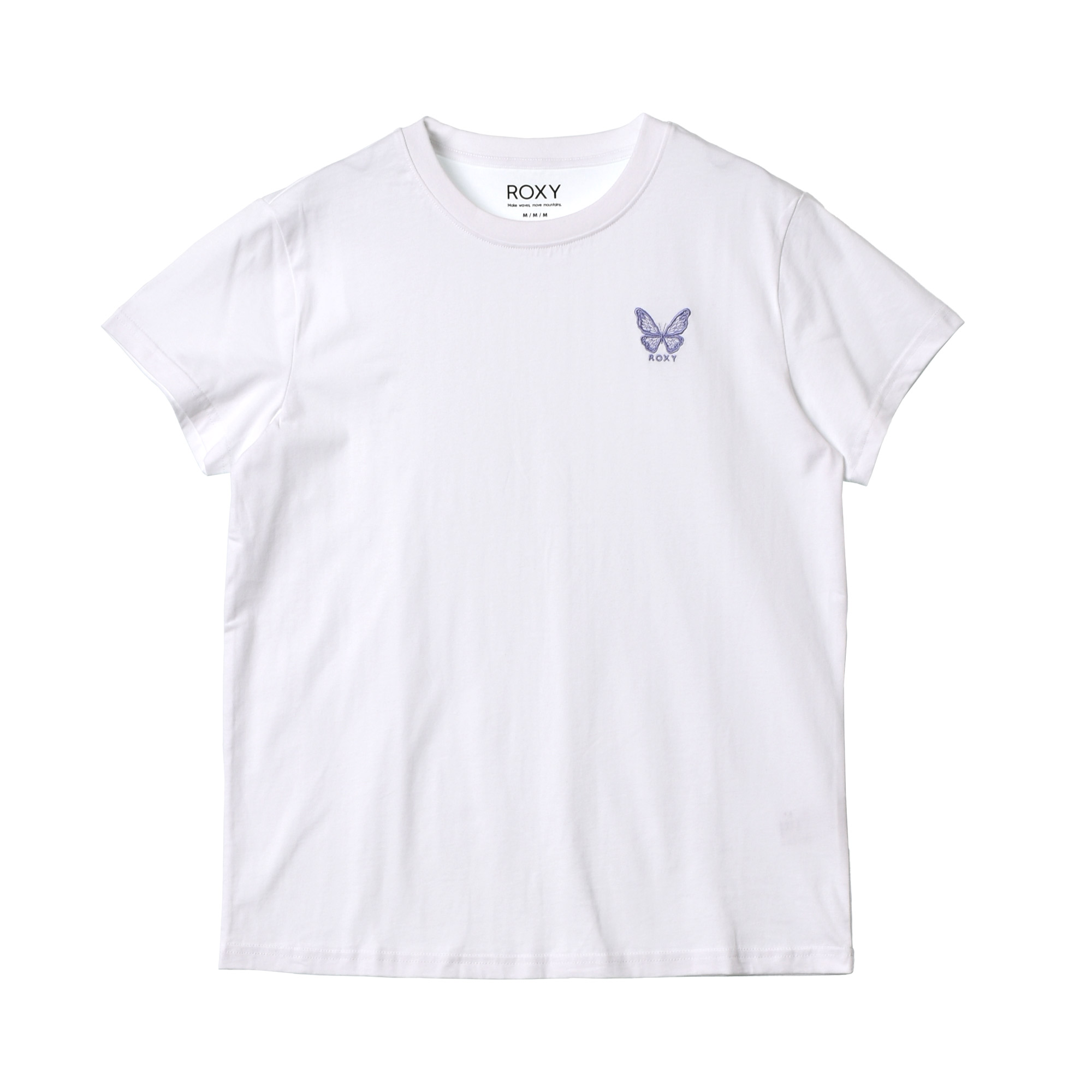 SALE （ゆうパケット送料無料） ロキシー Tシャツ レディース MOONLIGHT 刺繍 Tシャツ ROXY RST231107 ホワイト 白 ブラック 黒 トップス 半袖｜z-craft｜02