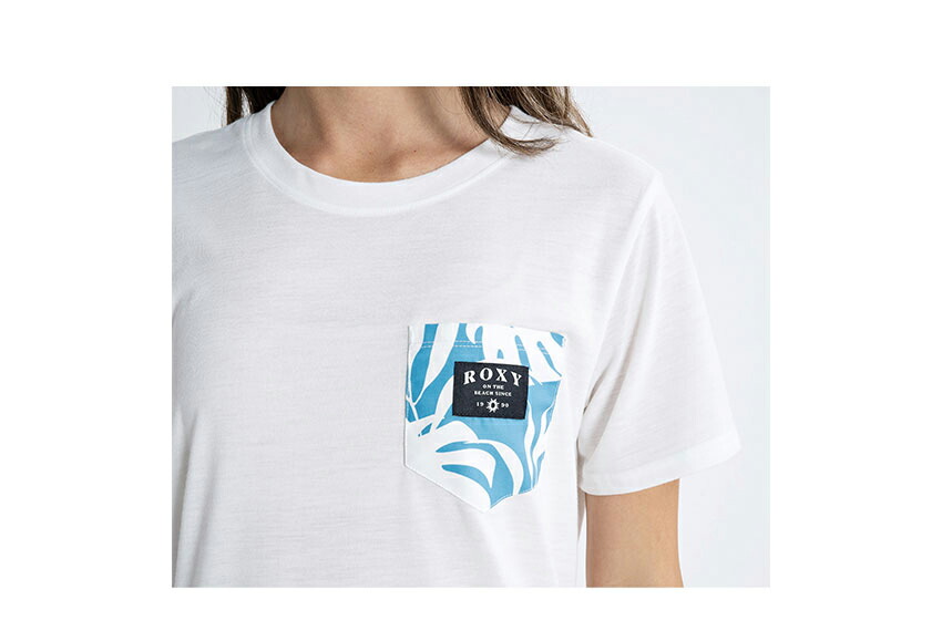 tシャツ ローロPT　8分袖TEE レディース ROXY （ネコポス配送） ロキシー 半袖Tシャツ レディース LEAF