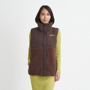 送料無料 ロキシー ベスト レディース UPON US VEST ボアベスト ROXY RJK234...