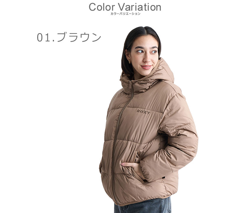 ROXY（ロキシー） 中綿ジャケット レディース THINKING OF YOU ROXY
