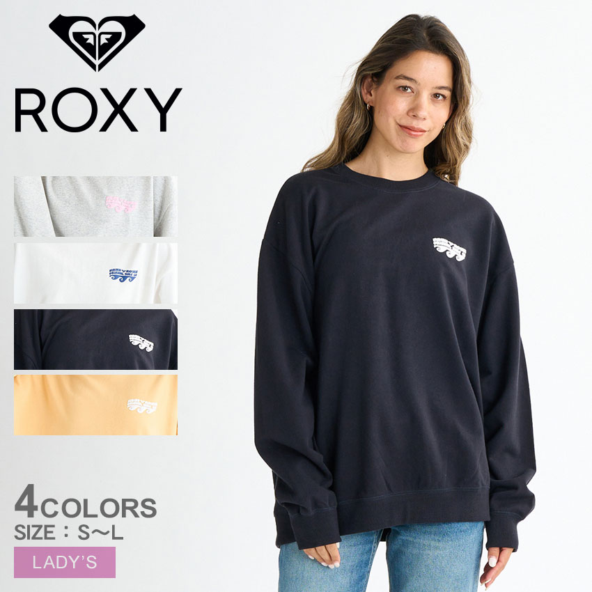 ロキシー 長袖Tシャツ レディース FIRST DAY ROXY RLT251096 グレー ホワイト 白 ブラック 黒 オレンジ トップス ウエア ロンT S ROXY ロキシー 長袖Tシャツ レディース FIRST DAY RLT251096