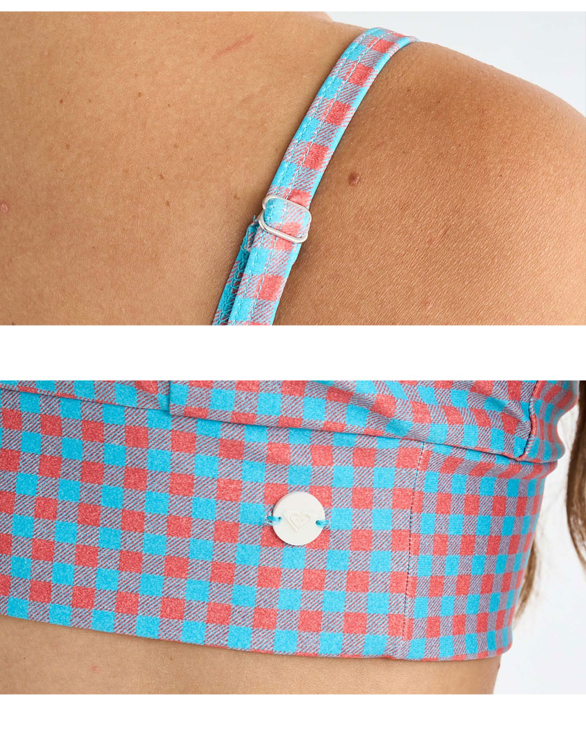 Roxy 水着 スイムウェア グリーン ROXY ロキシー スイムウェア レディース PICNIC GINGHAM