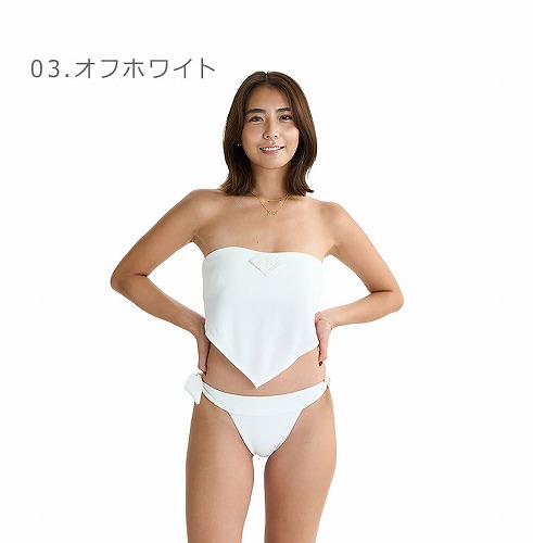 VEATM 水着 Sサイズ ホワイト/レッド/ブラック ホワイト ブラレットビキニトップ｜La Perla - ラペルラ公式