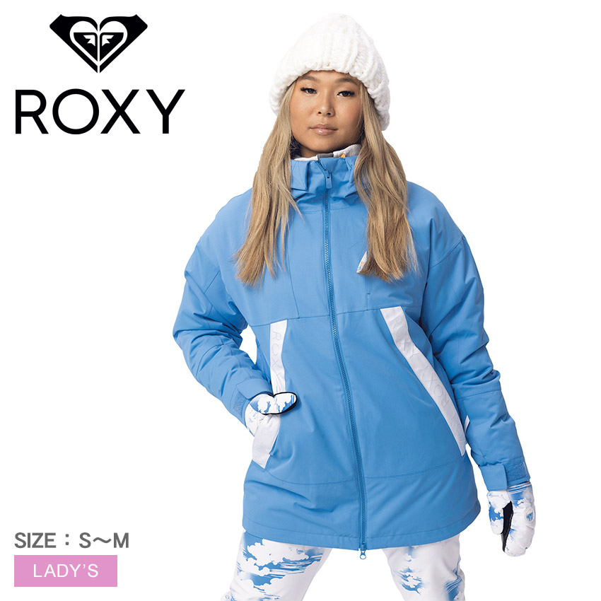 ロキシー ジャケット レディース ROXY ERJTJ03414 ブルー ホワイト 青