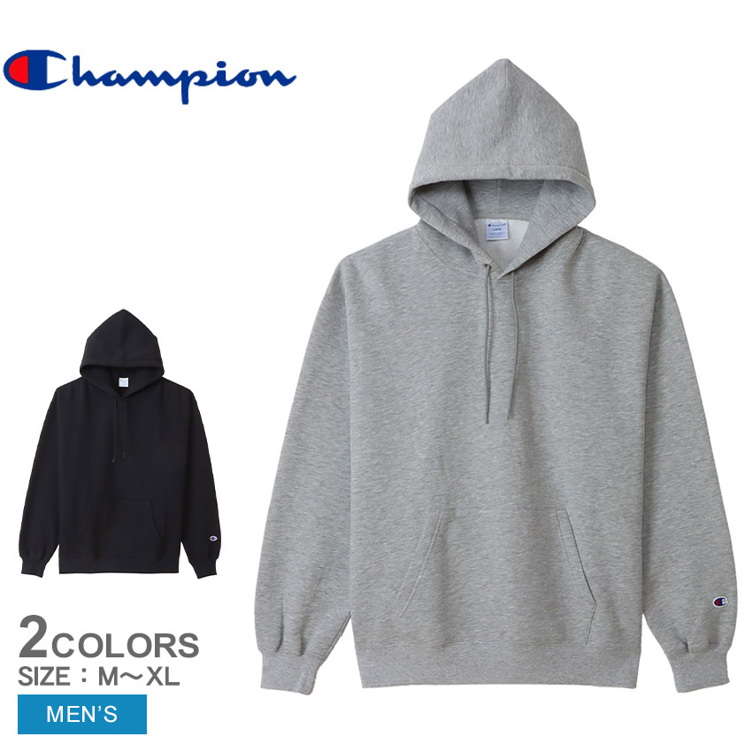 Champion MASTERPIECE SOUND パーカー L 霜降りグレー Champion（チャンピオン） パーカー メンズ フーデッドスウェット