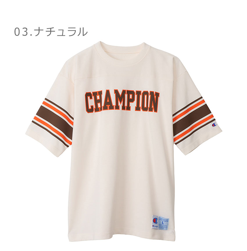 Champion（チャンピオン） 半袖Tシャツ メンズ フットボールTシャツ