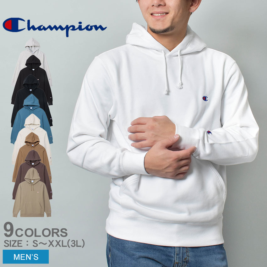 Champion チャンピオン 正規店購入 パーカー オフホワイト M 白 Champion（チャンピオン） リバースウィーブ プルオーバー パーカー
