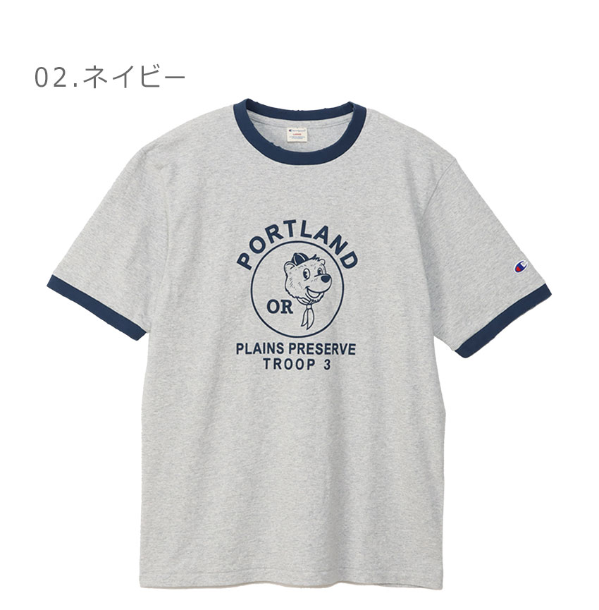 市立船橋　チャンピオンTシャツ 3L Tシャツ - Men's
