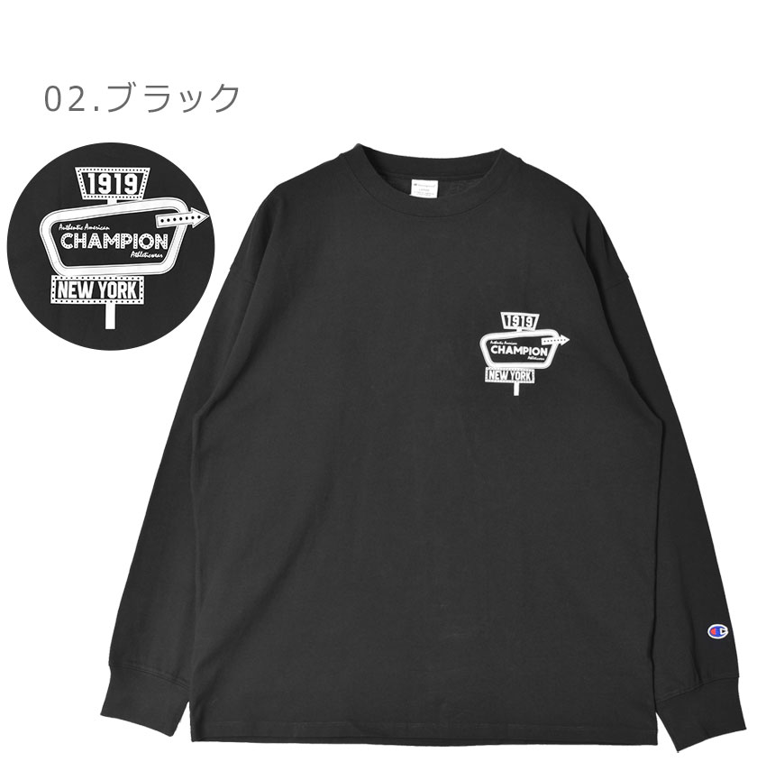 Champion（チャンピオン） 長袖Tシャツ メンズ ロングスリーブTシャツ
