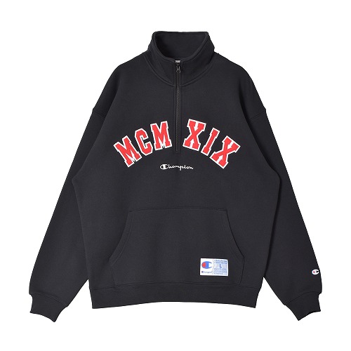 Champion チャンピオン スウェット メンズ ハーフジップ