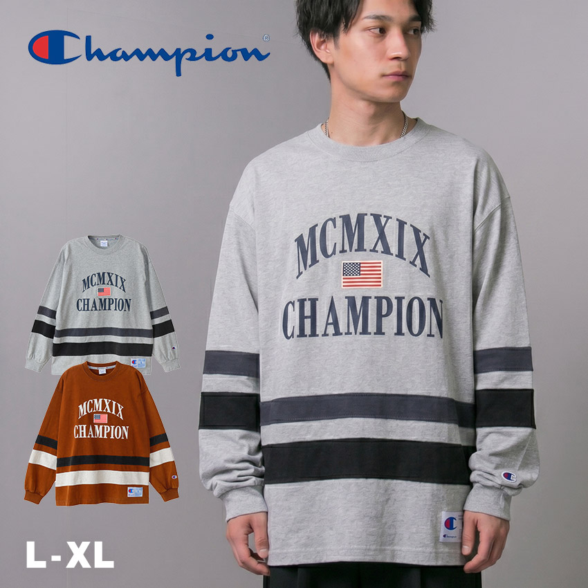 Champion（チャンピオン） 長袖Tシャツ メンズ ロングスリーブTシャツ