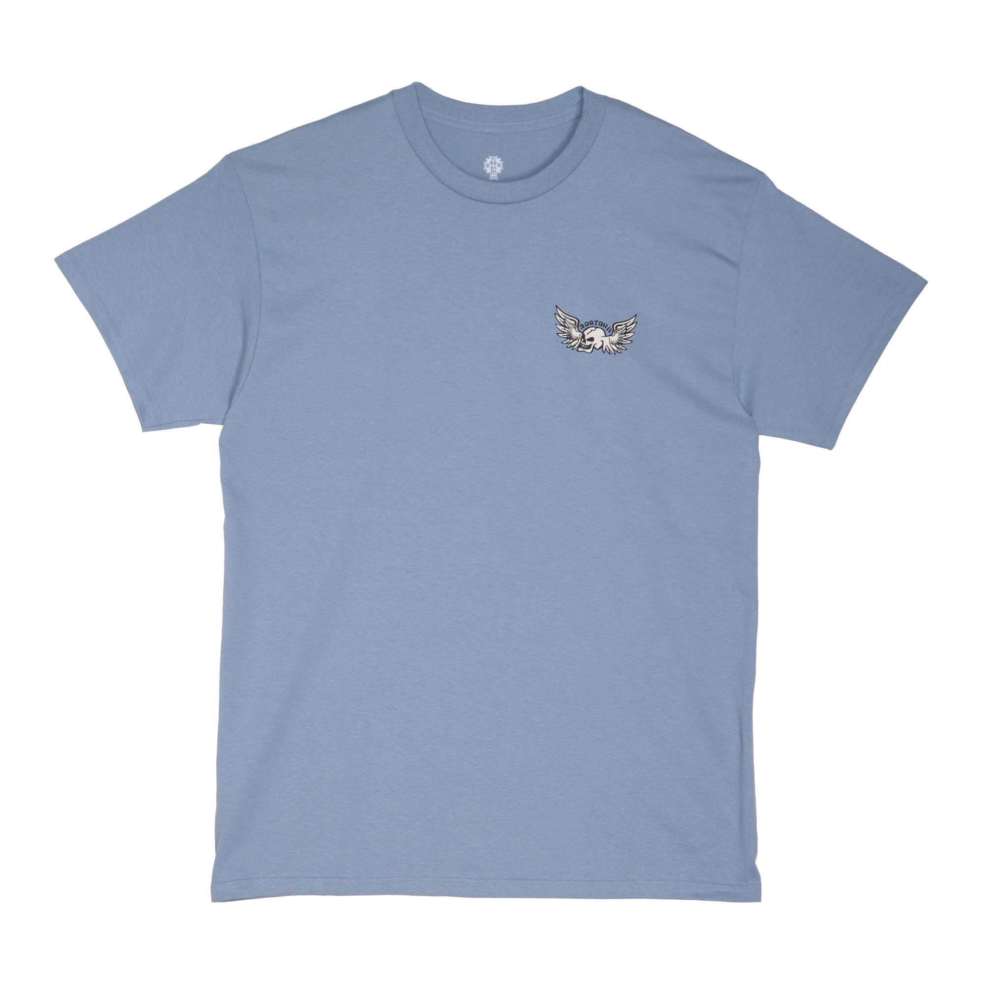 SALE （ゆうパケット送料無料） ドッグ タウン 半袖Tシャツ メンズ スカル ウィング ショート...