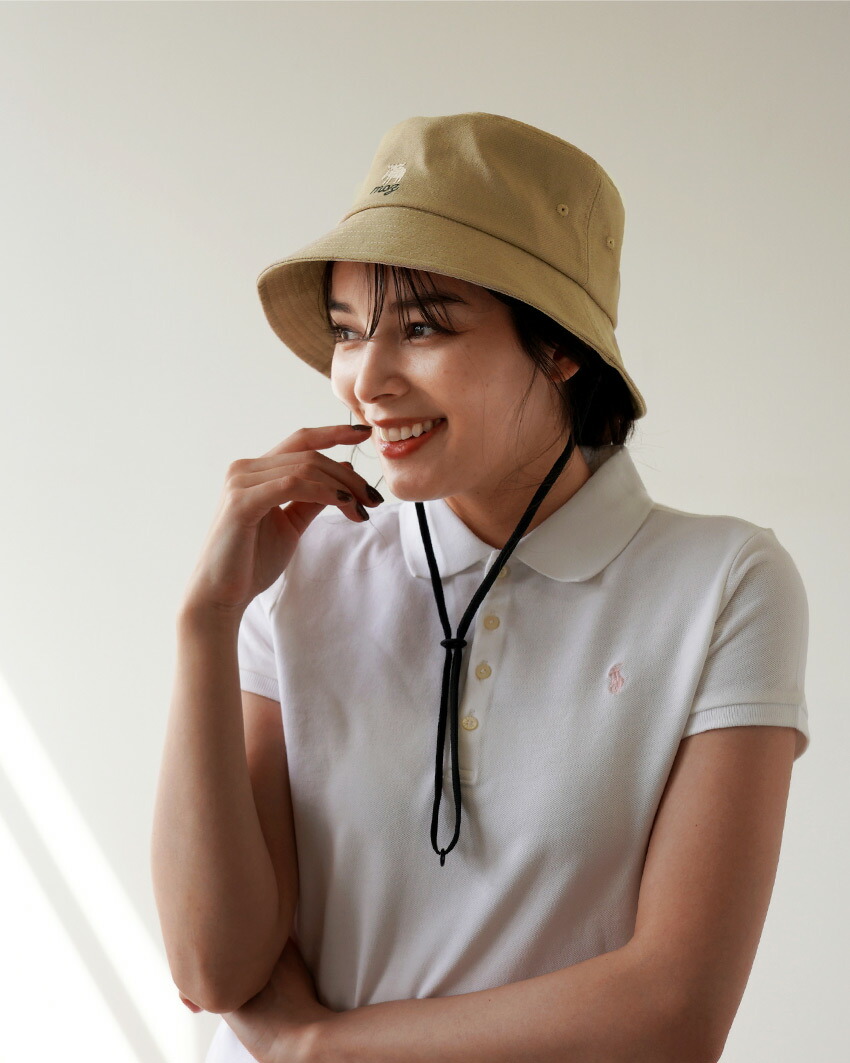moz（モズ） バケットハット レディース MOZ 171-0064 ベージュ