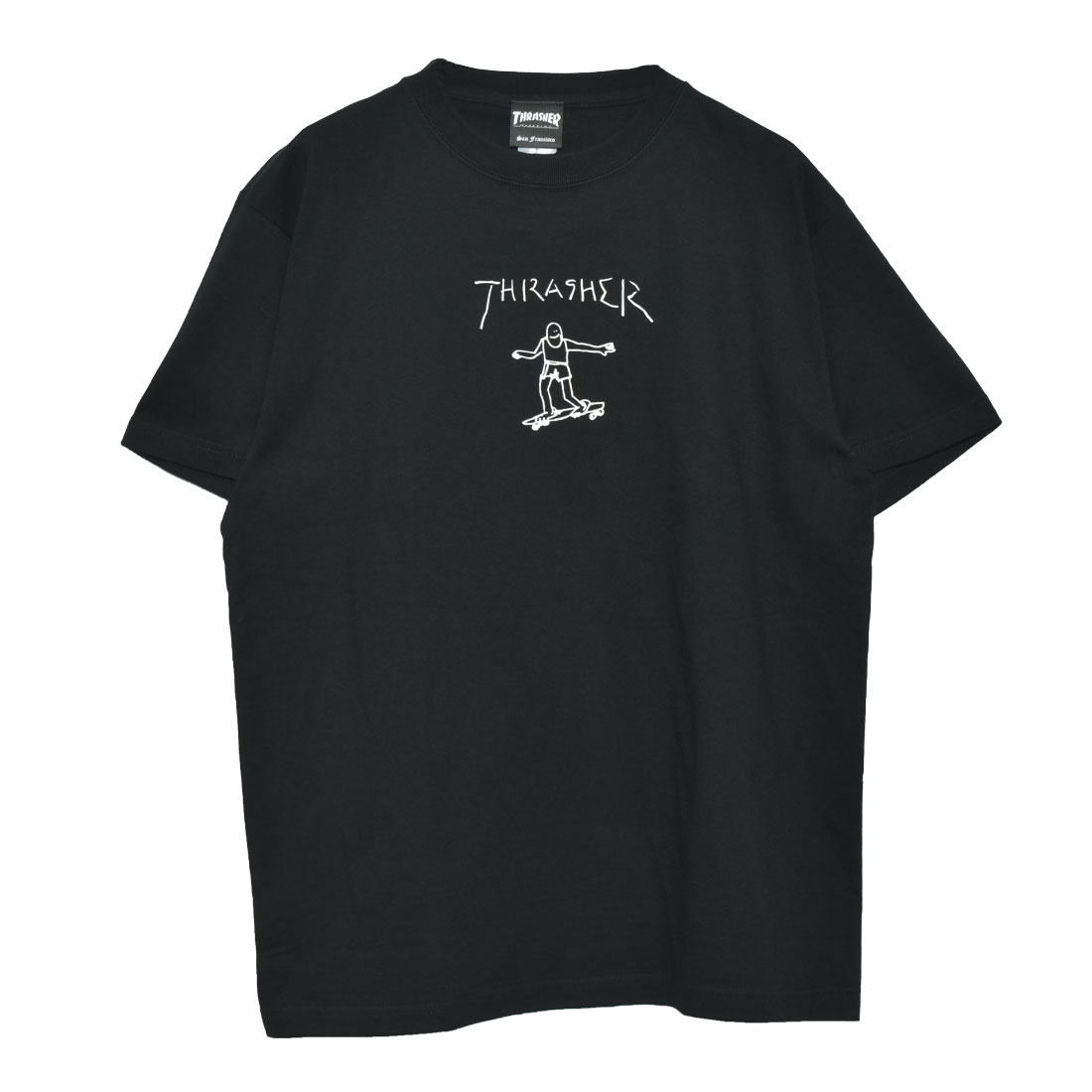 ゆうパケット送料無料） スラッシャー Tシャツ メンズ ゴンズ アート 半袖 Tシャツ THRASHER TH8128 ホワイト 白 ブラック 黒  ネイビー 紺 トップス : 2437-0006 : Z-CRAFT ヤフーショッピング店 - 通販 - Yahoo!ショッピング