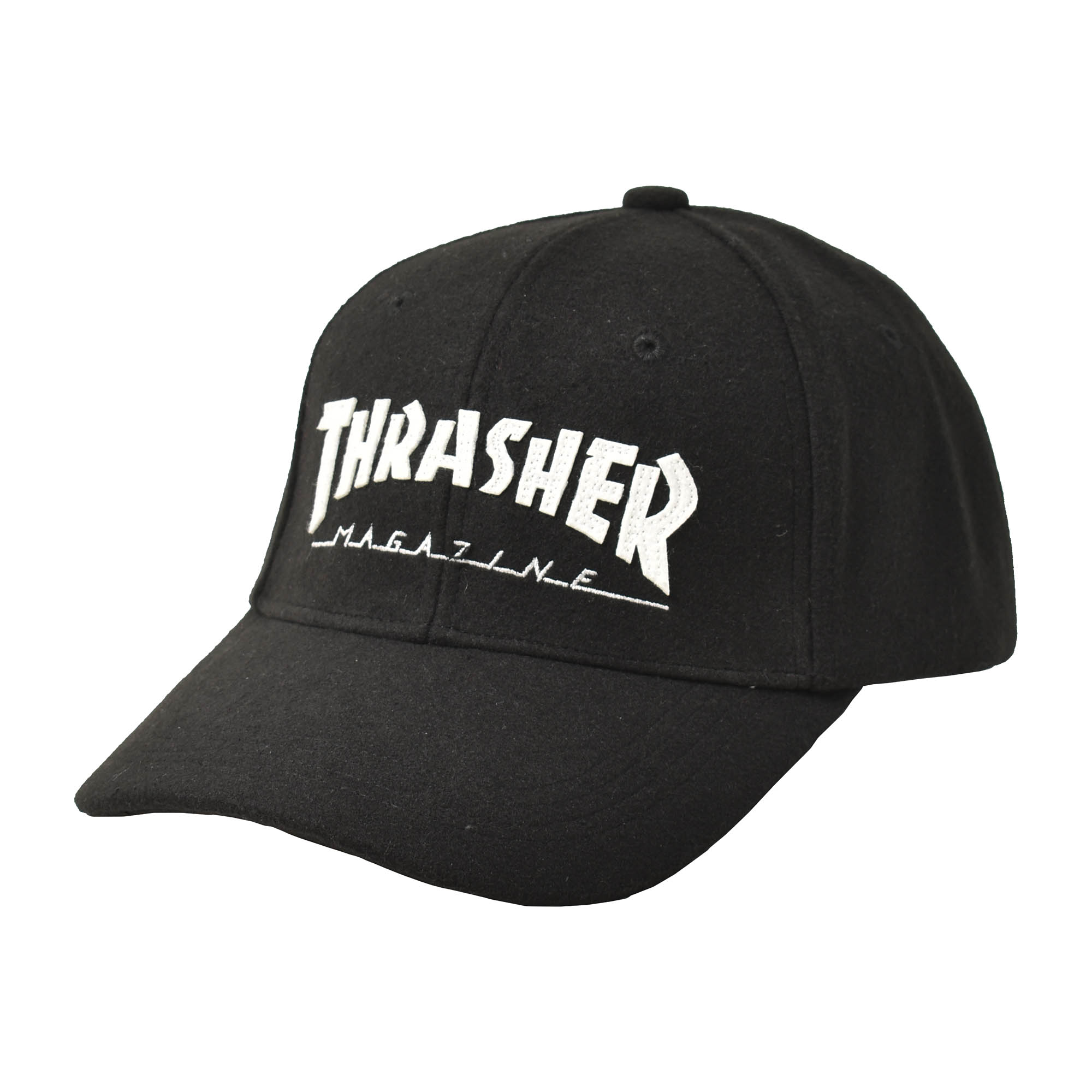 スラッシャー キャップ メンズ レディース マグ ロゴ メルトン 6P キャップ THRASHER 22TH-C56 男女兼用