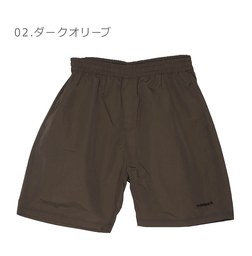 THRASHER（スラッシャー） ボトムス メンズ GONZ ロゴ バギー ショーツ