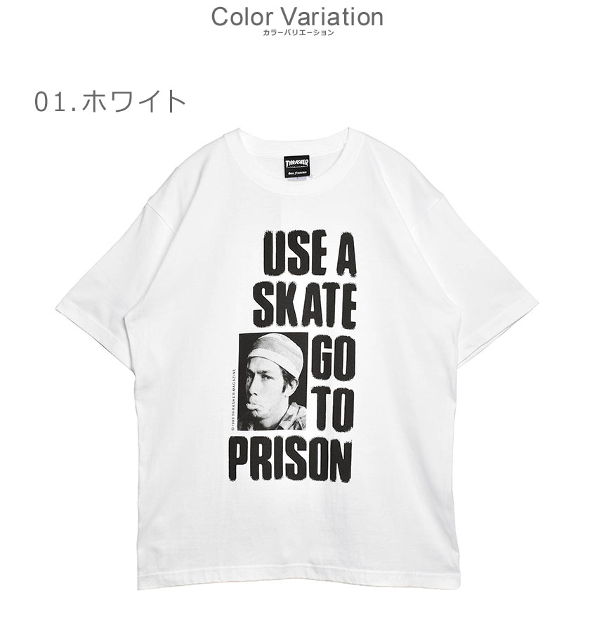 THRASHER（スラッシャー） （ネコポス配送） 半袖Tシャツ メンズ ゴー