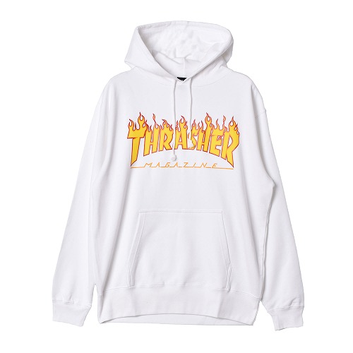 スラッシャー パーカー メンズ FLAME フーディー スウェットパーカー THRASHER TH9...