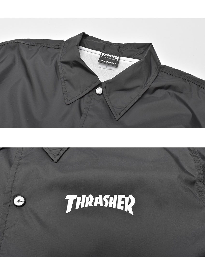 THRASHER（スラッシャー） コーチジャケット メンズ マグコーチ