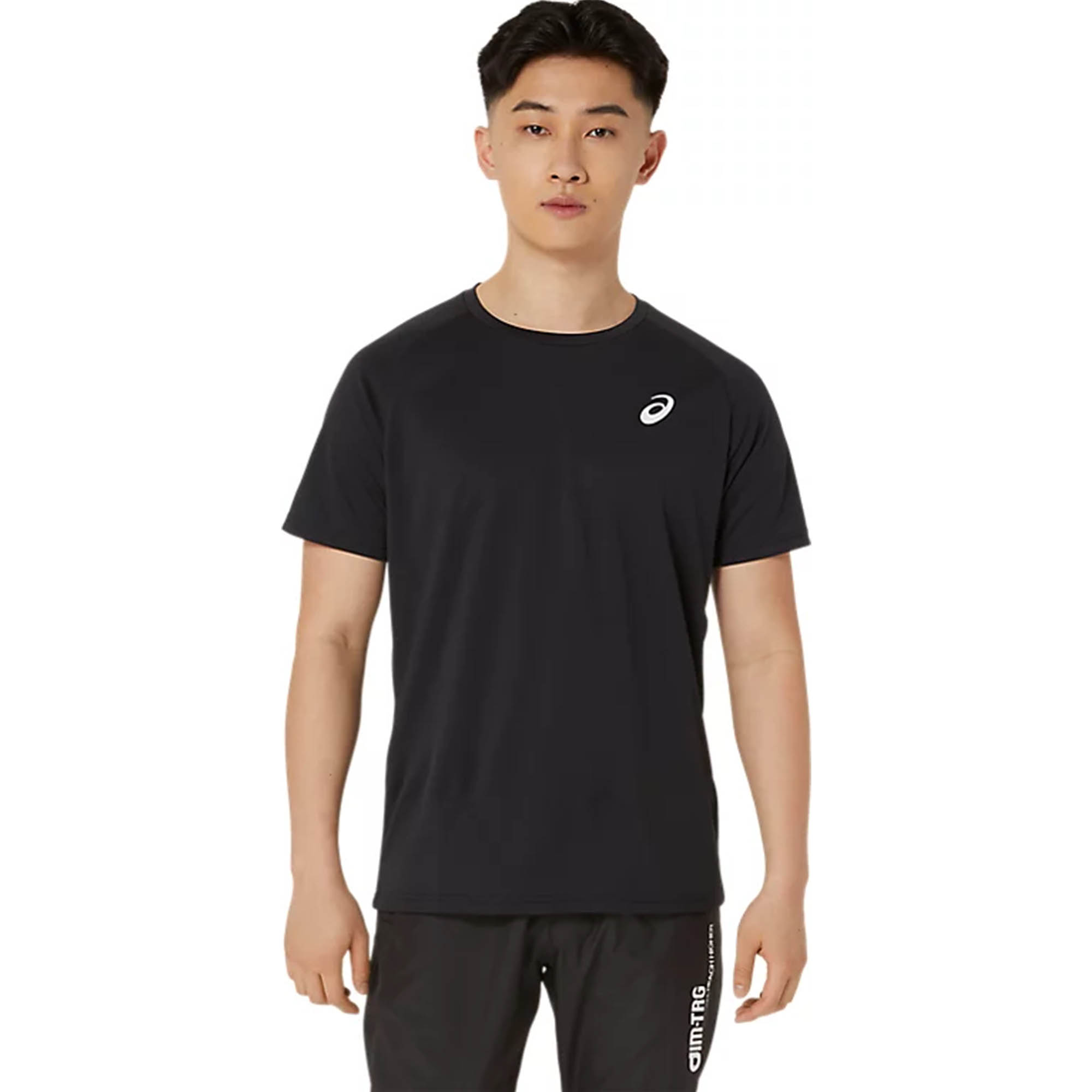 asics アシックス ユニフォーム ゲームシャツ Tシャツ shirt L黒 ASICS 【1点までメール便可】 [asics]アシックス 卓球ゲーム
