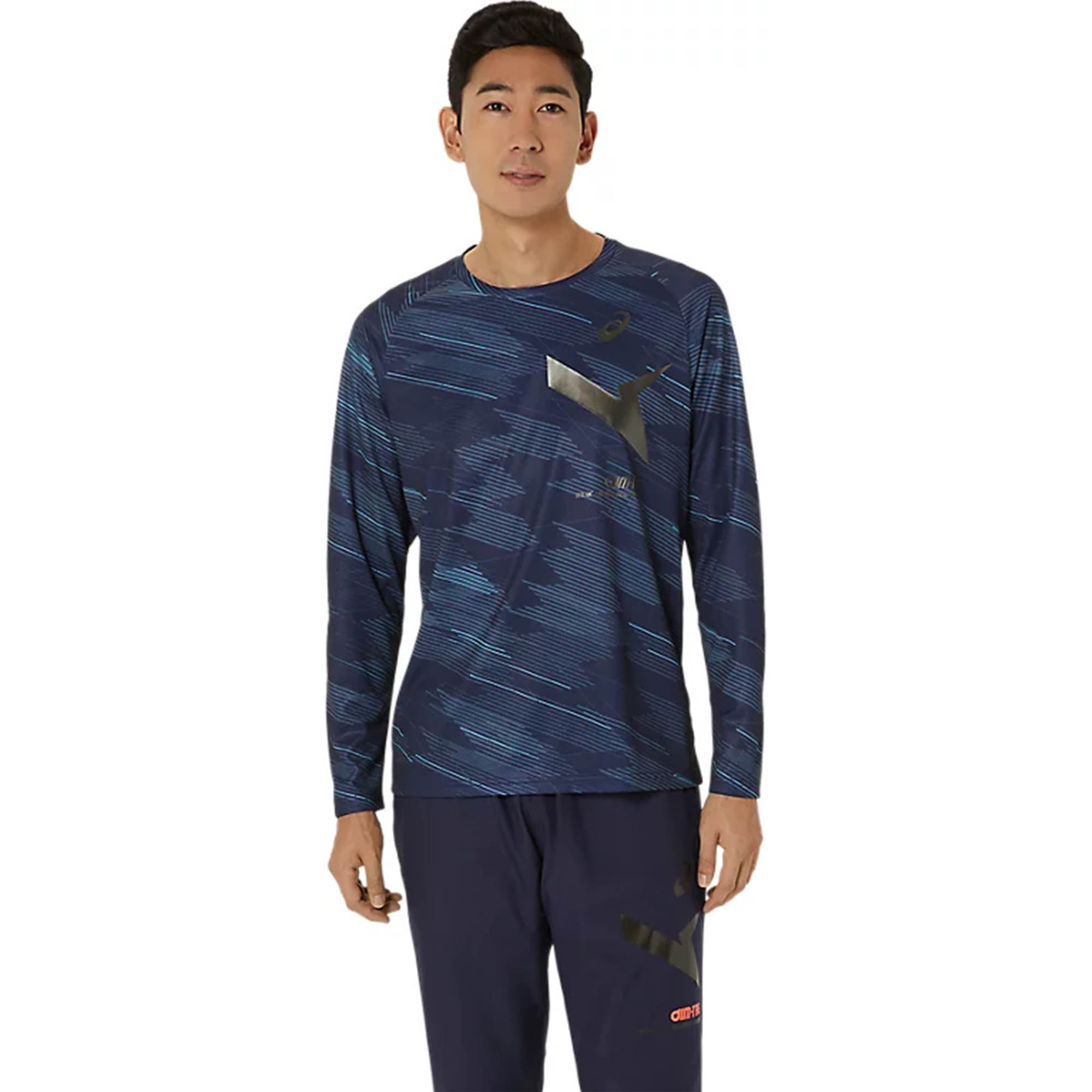 ASICS アシックス 長袖Tシャツ ユニセックス AIM-TRGドライ